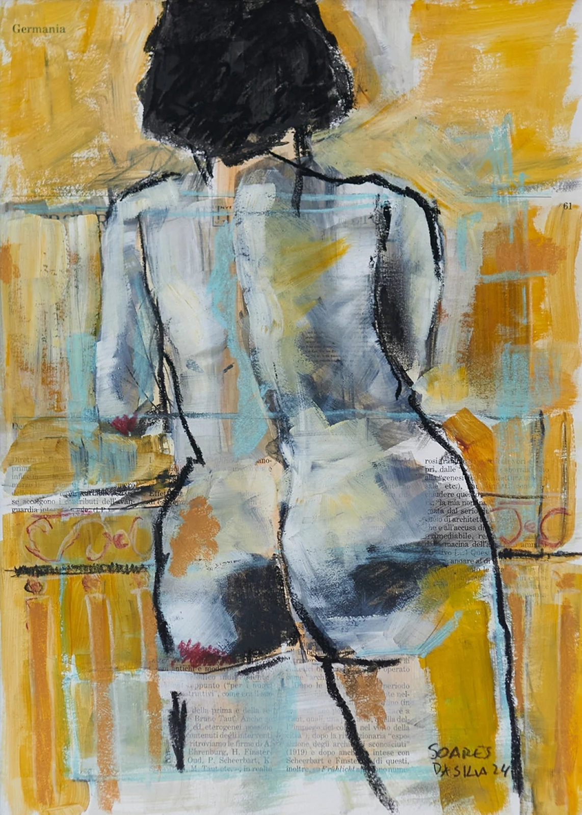 Mulher à varanda