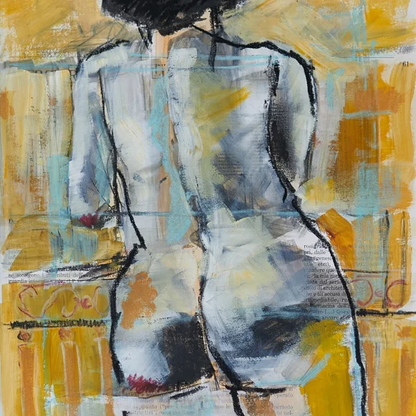 Mulher à varanda