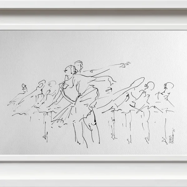 Estudo cena ballet III — em contexto