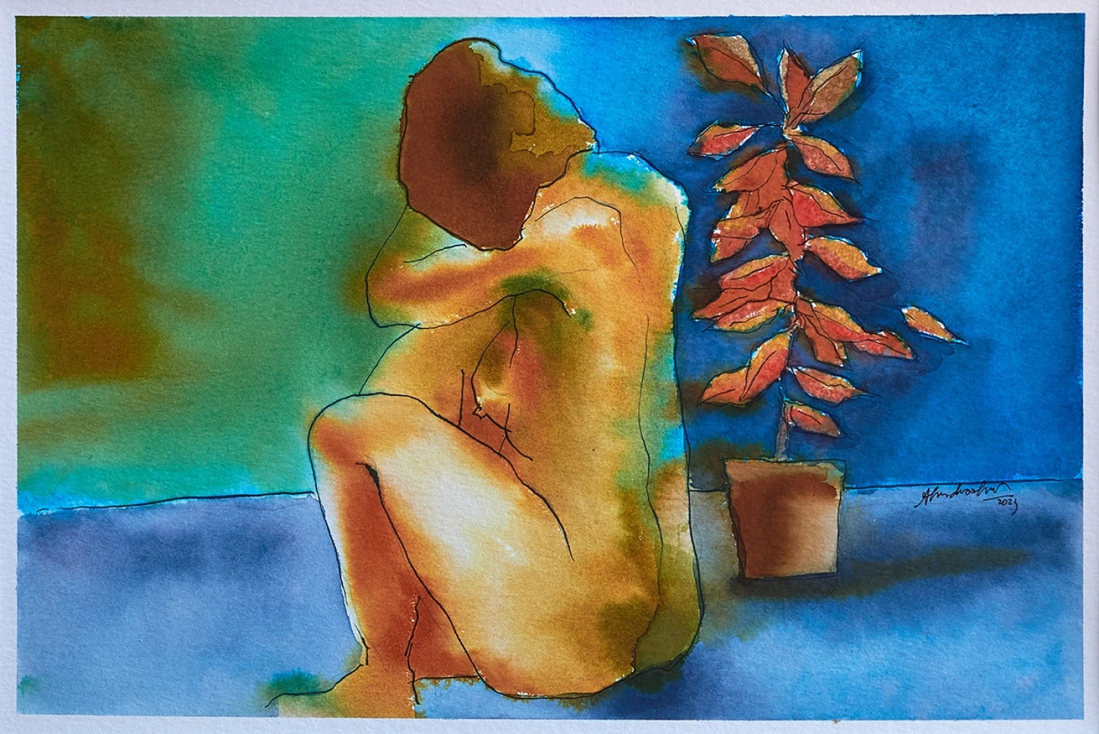 Mulher Sentada VII